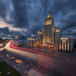 городские пейзажи Сергея Дегтярева