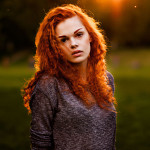 рыжие девушки на фото Марины Полянской