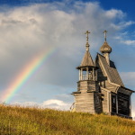 Фото деревянных церквей Евгения Мазилова