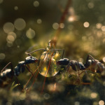 макро фото муравьев Ирины Козорог