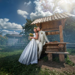 яркий свадебный портрет Евгения Мёдова