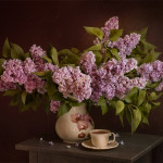 Прекрасный натюрморт с цветами Анны Петровой