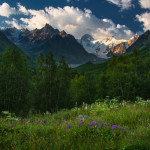 природные красоты Кавказа Елены Брежицкой
